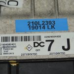 Nissan Qashqai II J11 1.3i Turbo benzīns HR13DDT Motora vadības bloks 23710HV70C