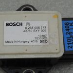 HONDA CR-V III novirzes ātruma sensora vadības bloks Novirzes ātruma sensors 0265005747