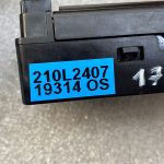 PEUGEOT CITROEN Telefona vadības bloks ECU modulis 9801862580