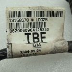 Opel Zafira B aizmugurējo durvju elektroinstalācijas instalācija pa labi vai pa kreisi 13158679