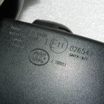 Lancia Thema II Chrysler 300C LD atpakaļskata spoguļa salons 57010496AD, 57010496AF