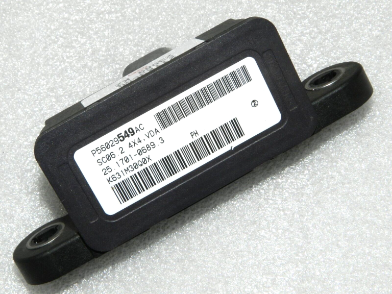 Oriģinālā aprīkojuma Lancia Thema II Dodge Chrysler rotācijas ātruma sensors ESP Yaw 56029549AC, 56029549AD