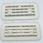 1x Lexus RX III (AL10) kāju nodalījuma atveres ventilācijas lūkas ziloņkaula krāsā 63655-48020, 6365548020A0