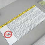 Lexus RX III (AL10) Saules aizsarglīdzeklis labajā pusē, pelēks 7431048310B0, 74310-48310-B0