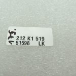Chrysler Grand Voyager V 2.8CRD Vakuuma caurule Vakuuma caurule 68031528AA