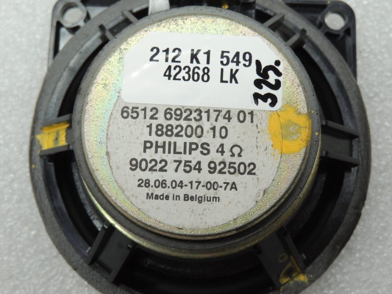 BMW 5ER E60 E61 vidējā diapazona skaļrunis 65126923174 6923174