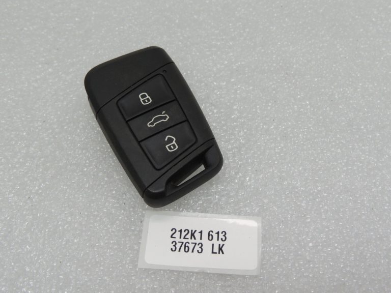 Skoda bezatslēgas atslēga melnā tālvadības pults 3V0959752G