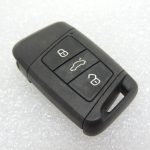 Skoda bezatslēgas atslēga melnā tālvadības pults 3V0959752G