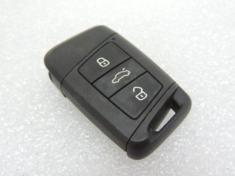 Skoda bezatslēgas atslēga melnā tālvadības pults 3V0959752G
