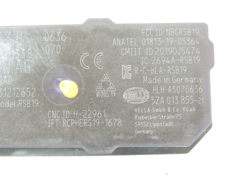 Seat Cupra Leon KL8 Aizmugurējā antenas piekļuves atļauja Kessy 5WA962133B