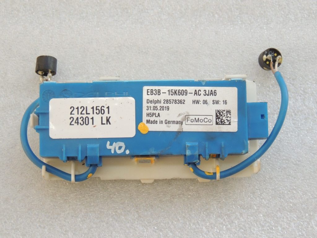 Ford Ranger P375 vadības bloks sensora signalizācijas sistēma ultraskaņas signalizācija EB3B-15K609-AC
