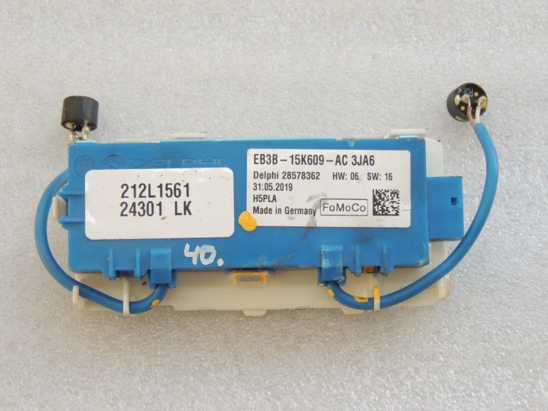 Ford Ranger P375 vadības bloks sensora signalizācijas sistēma ultraskaņas signalizācija EB3B-15K609-AC