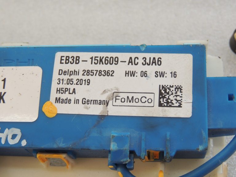 Ford Ranger P375 vadības bloks sensora signalizācijas sistēma ultraskaņas signalizācija EB3B-15K609-AC