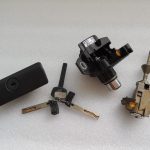 BMW E90 durvju slēdzeņu atslēgu cilindru komplekts 51217162427