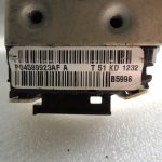 Jeep Grand Cherokee IV WK2 Aizmugures kreiso durvju slēdzene P04589923AF 4589923AF