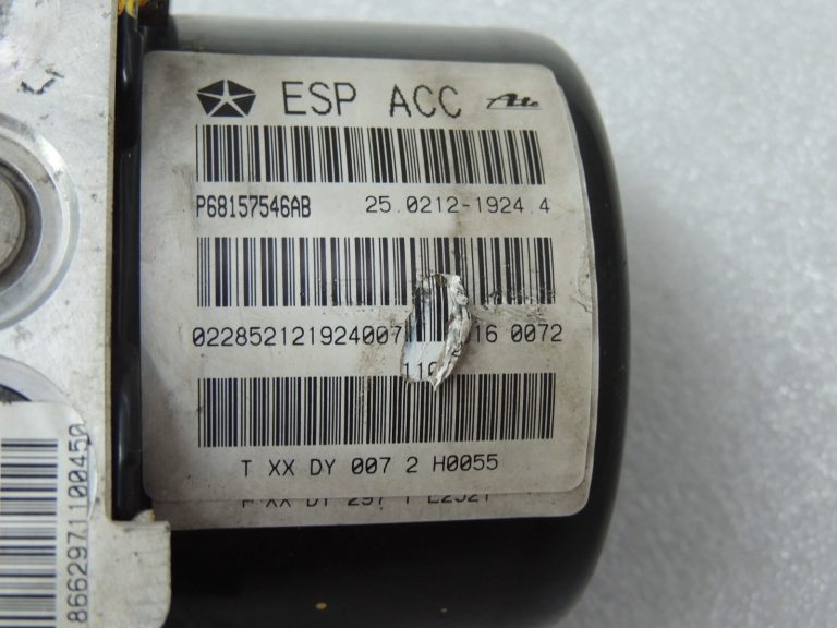 Lancia Thema II LX ABS sūkņa hidrauliskais bloks ESP ACC vadības bloks P68157546AB