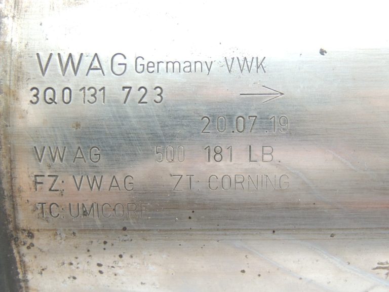 Skoda Audi Seat VW 1.5TSi katalītiskais neitralizators 5QA254502NX