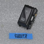 Renault Trafic III aizmugurējā stikla apsildes slēdzis 253508347R