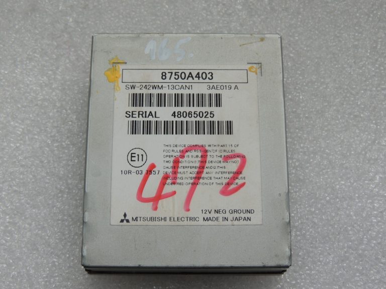 Mitsubishi Outlander III Radio navigācijas vadības bloks CAN 8750A403
