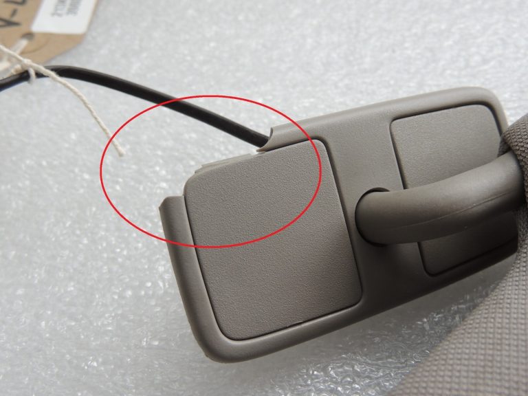 Volvo V60 I Saules aizsarglīdzeklis ar apgaismojumu labajā pusē, pelēks audums 39836334 39836331