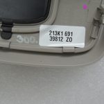 Volvo V60 I Interjera apgaismojums Jumta apgaismojums priekšējais 31305340 39806308