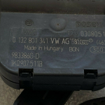 VW Golf 5 VW Audi Sēdekļu piedziņas temperatūras vārsts 1K0907511B