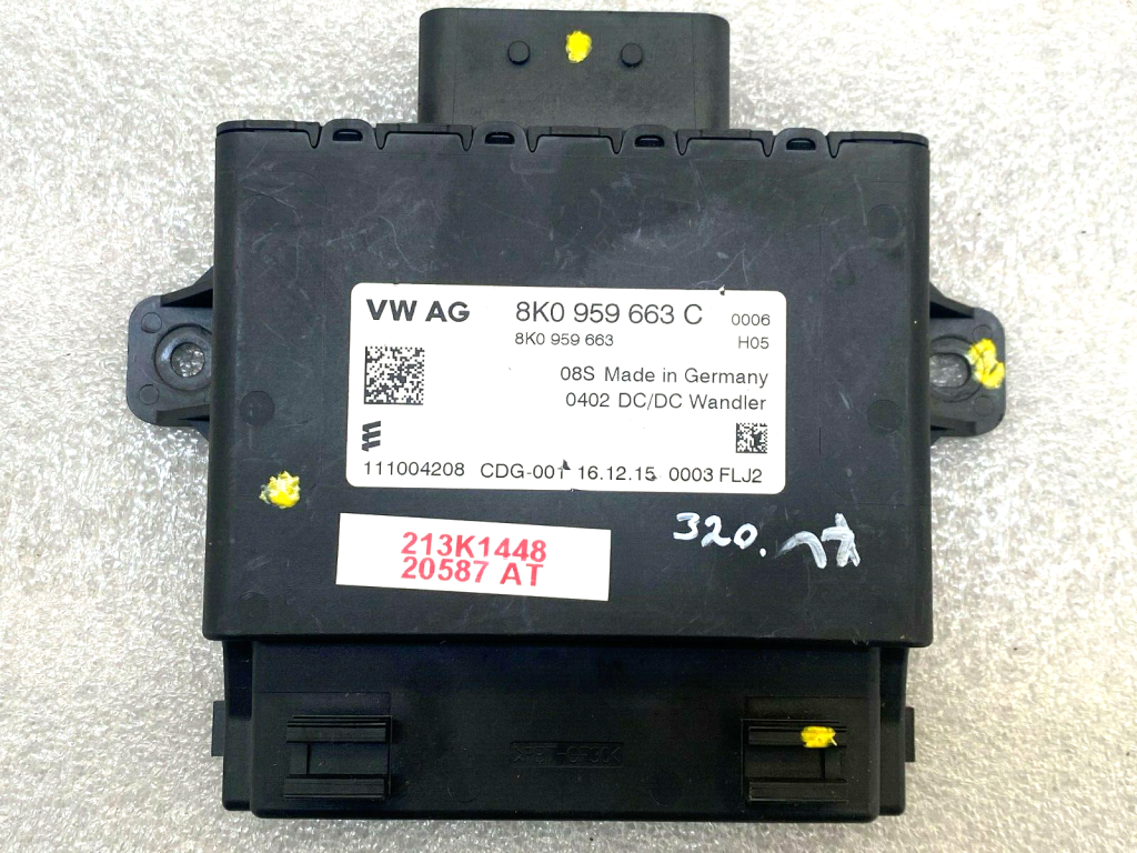 Skoda Audi A6 VW control unit voltage stabilizer 8k0959663c