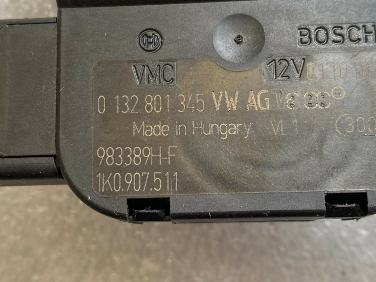 VW Skoda Seat gaisa kondicioniera apsildes sildītāja vāka piedziņa 1k0907511 0132801345