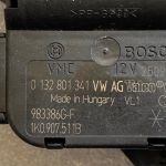 VW Audi sildītāja servomotora pūtējs 1k090907511b 0132801341