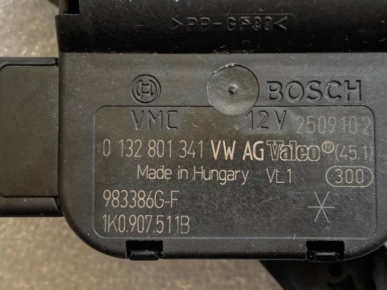 VW Audi sildītāja servomotora pūtējs 1k090907511b 0132801341