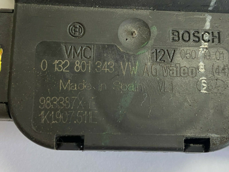 VW oriģināls servomotors atkausēšanas atvāžņa 1k1907511e 0132801343