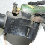 Audi A6 C7 Līmeņa sensors pneimatiskās balstiekārtas aizmugures kreisais 4H0941309C 4H0907503 Oriģināls