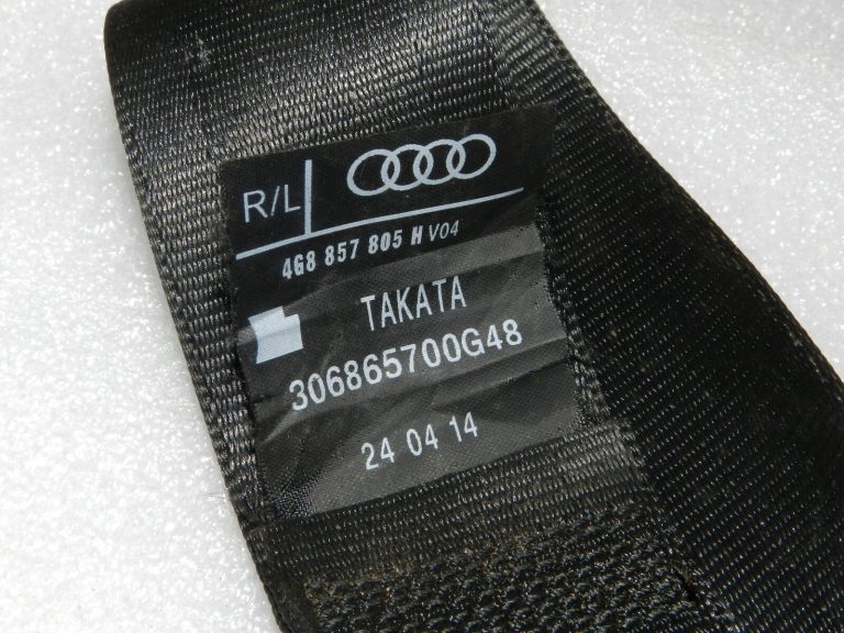 Audi A6 C7 Avant Aizmugurējā drošības josta kreisā / labā 4G8857805H, 4G8857805G