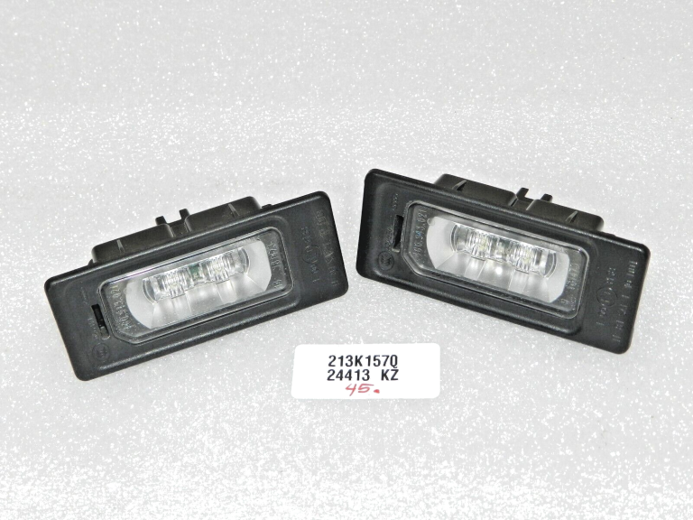 2x oriģinālā Audi A6 C7 A4 A4 B8 Q5 8R A3 8V numura apgaismojums 4G0943021, 4G0943021A
