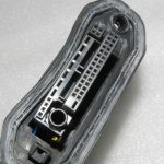 BMW 5. sērijas F10 Facelift LCI aizmugurējo durvju elektroinstalācijas siksna kreisajā/labajā pusē 51217231933