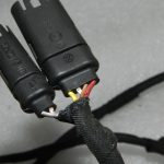 BMW 5. sērijas F10 Facelift LCI aizmugurējo durvju elektroinstalācijas siksna kreisajā/labajā pusē 51217231933
