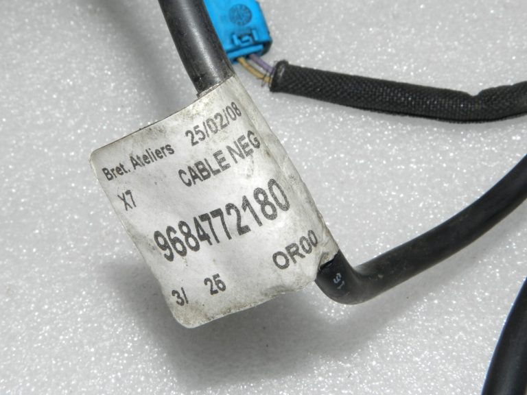 OEM Citroen C5 II RD 2.0 HDi akumulatora negatīvais kabelis ar sensoru 9664448980