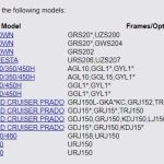 Lexus RX AL10 Lexus GS Toyota Land Cruiser Lietus sensors 89941-30020 Oriģināls