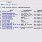 Oriģināls Lexus RX III (AL10) Alphard aizmugurējo durvju elektriskais slēdzis 84930-58010