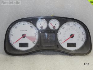 Peugeot 307 MILEN Diesel instrument cluster speedometer MPH INSTRUMENT CLUSTER