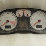 Peugeot 307 MILEN Diesel instrumentu klastera spidometrs MPH INSTRUMENTU KLUSTS