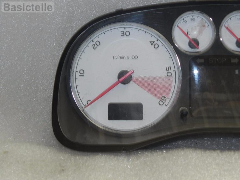Peugeot 307 MILEN Diesel instrumentu klastera spidometrs MPH INSTRUMENTU KLUSTS