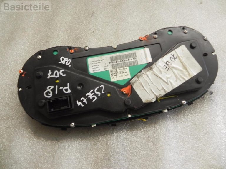 Peugeot 307 MILEN Diesel instrumentu klastera spidometrs MPH INSTRUMENTU KLUSTS