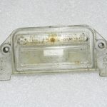 Oriģinālais Lancia Thema II 300C numura zīmes apgaismojuma korpuss, pāris 04805846AA