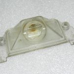 Oriģinālais Lancia Thema II 300C numura zīmes apgaismojuma korpuss, pāris 04805846AA