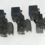 Range Rover L320 Discovery 3 elektrisko logu slēdžu komplekts 3x YUD501070PVJ oriģināls
