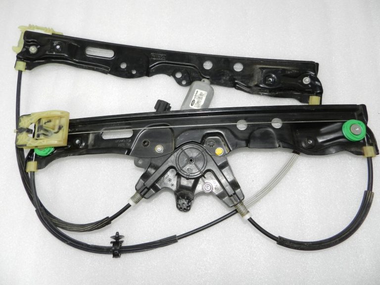 Ford Ranger P375 Logu regulators ar motoru priekšējais labais AB39-2123200-BG, 2182386