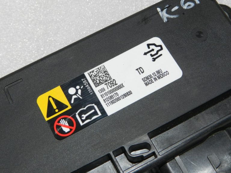 Opel Corsa D E Insignia A Facelift gaisa spilvena vadības bloks 13597092 ar UNFALLDATA