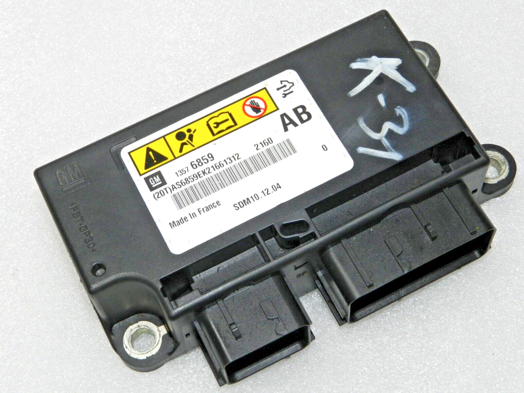 Opel Meriva B gaisa spilvena vadības bloks 13576859, 1247095 ar UNFALLDATA