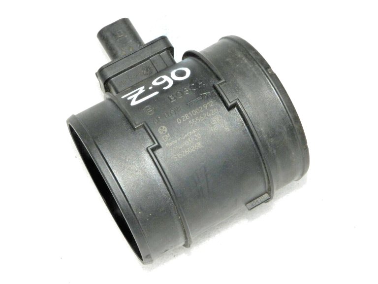 BOSCH Opel Saab 2.0 CDTi TiD masas gaisa plūsmas sensors LMM MAF 55562426, 0281002912
